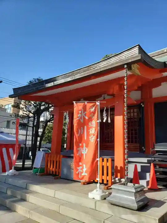 麻布氷川神社の本殿・本堂
