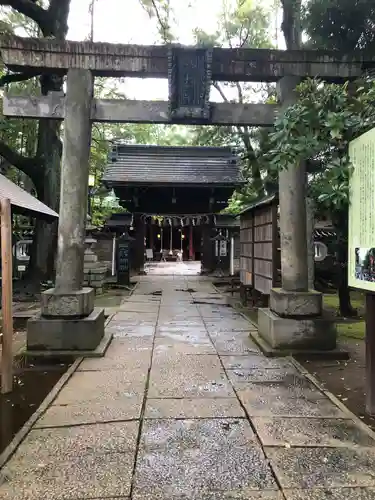 赤坂氷川神社の鳥居