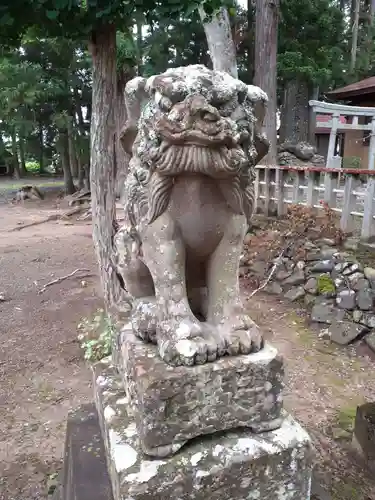 矢澤八幡宮の狛犬