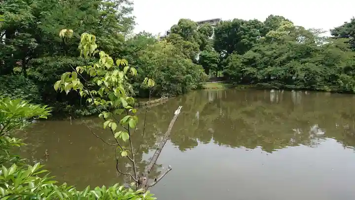 菊田神社の庭園