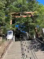 石鎚神社　土小屋遥拝殿の鳥居