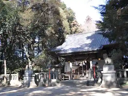 間々田八幡宮の本殿