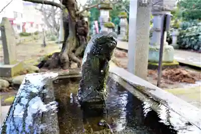神炊館神社 ⁂奥州須賀川総鎮守⁂の手水舎