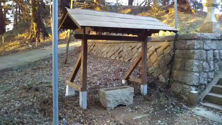 二所神社の手水舎
