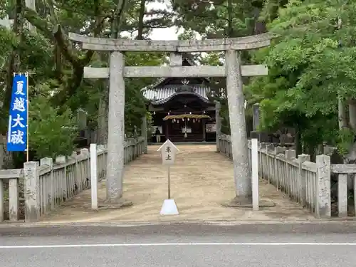 三嶋大明神社の鳥居