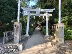 北本氷川神社の鳥居