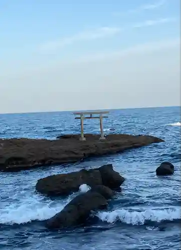 大洗磯前神社の景色