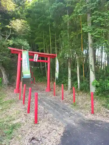 深谷神社の鳥居