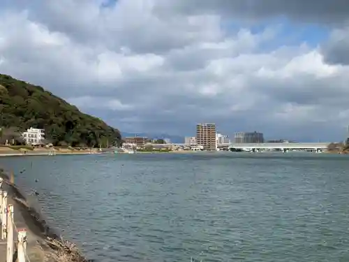 石山寺の景色