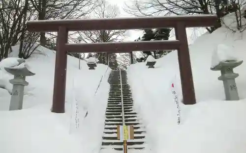 厚別神社の鳥居