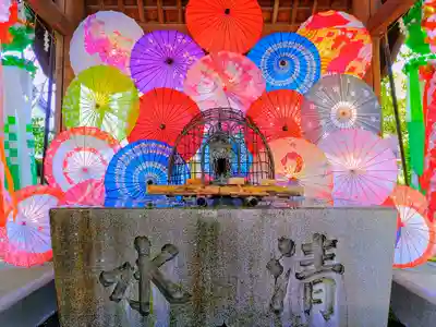 若宮神明社の手水舎