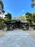 杭全神社の本殿・本堂