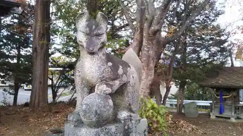 北浦稲荷神社の狛犬