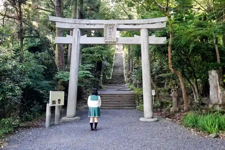 宇倍神社の鳥居