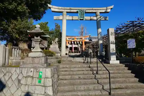 剣神社の鳥居