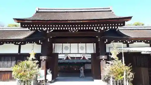 賀茂御祖神社（下鴨神社）の山門