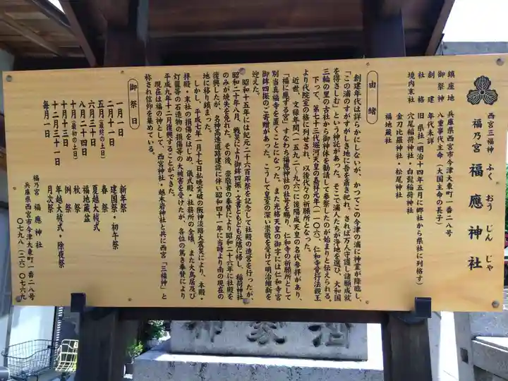 福應神社の歴史