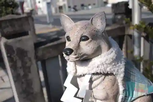 今泉八坂神社の狛犬