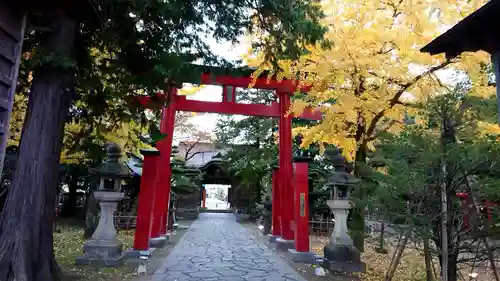 新発田諏訪神社の鳥居