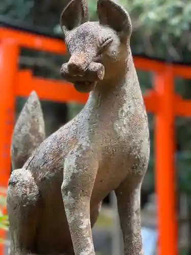 大豊神社の狛犬