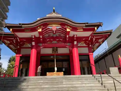 成子天神社の本殿・本堂