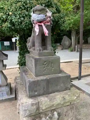 小動神社の狛犬