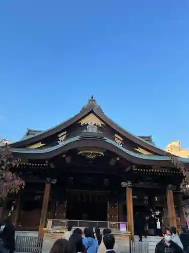 湯島天満宮の本殿・本堂