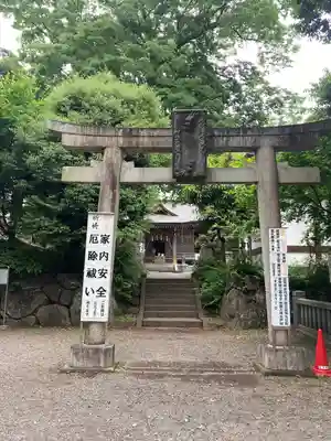 青渭神社の鳥居