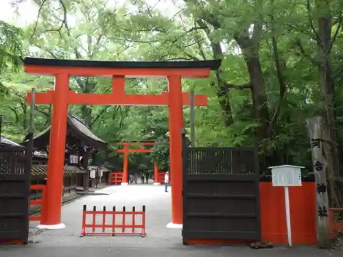 賀茂御祖神社（下鴨神社）の鳥居