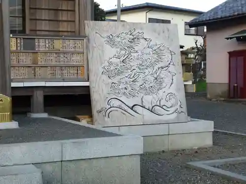 龍口明神社の芸術