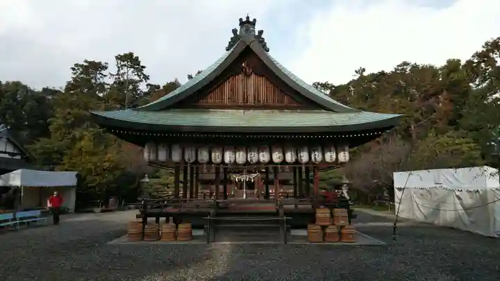 梅宮大社の本殿・本堂