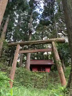 山神神社の鳥居