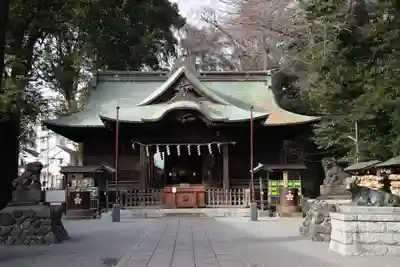 谷保天満宮の本殿・本堂