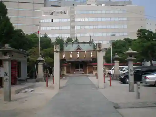 警固神社の鳥居