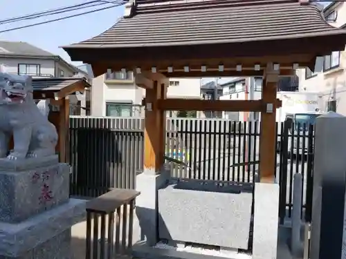 出雲大社埼玉分院の手水舎