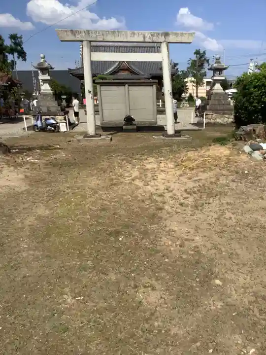 神明社(五郎丸神明社)の鳥居