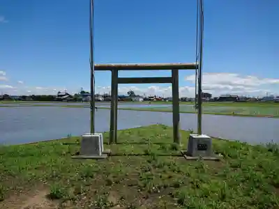 神明神社の鳥居