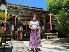 滑川神社 - 仕事と子どもの守り神(福島県)