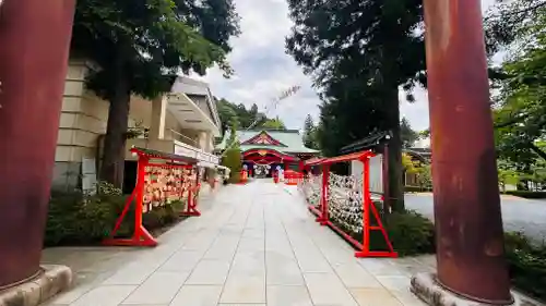 宮城縣護國神社の庭園