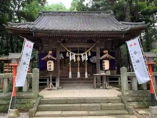 間々田八幡宮の本殿