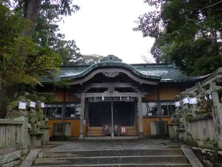 椎宮八幡神社の本殿・本堂