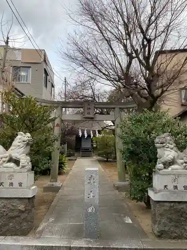 天神社の鳥居