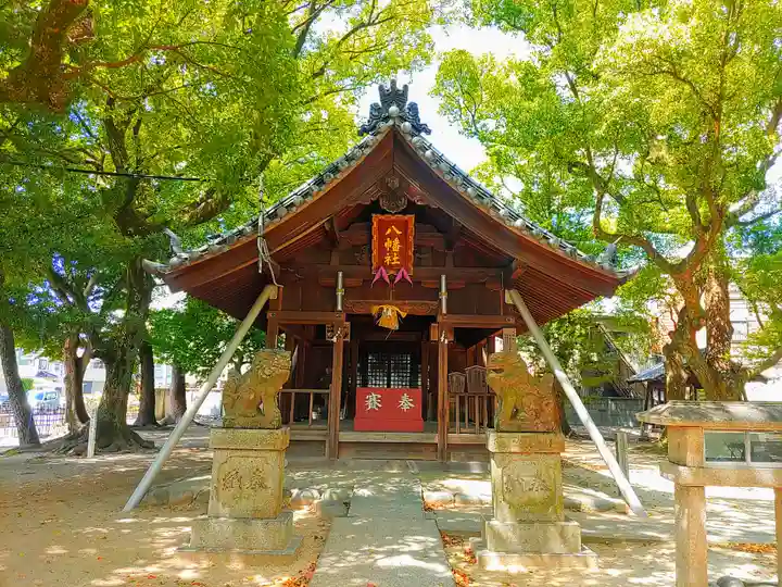 八幡社(篠原八幡社)の本殿・本堂