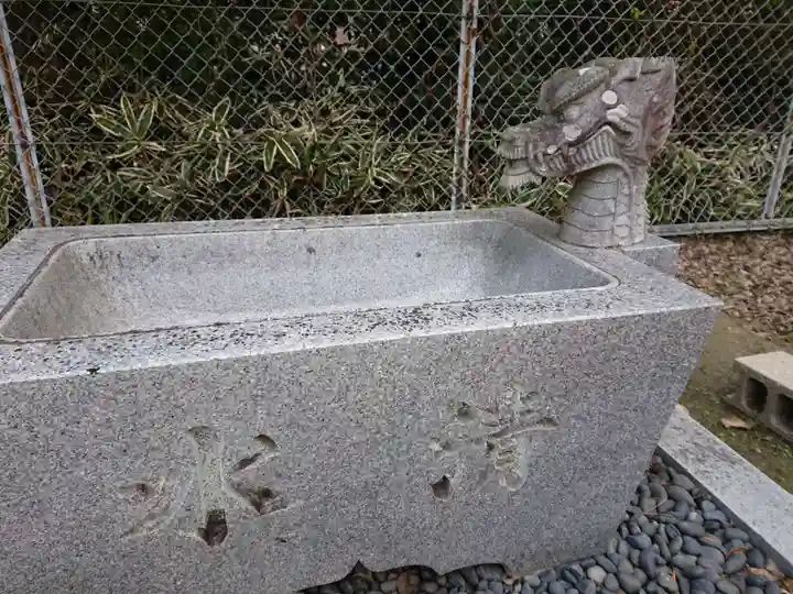 八幡宮の手水舎