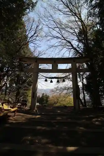 宝登山神社奥宮の鳥居