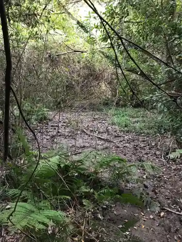 天道神社の自然