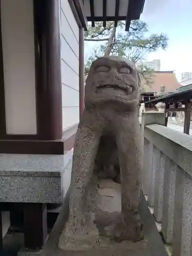 鎧神社の狛犬