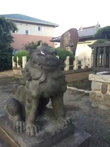 日吉神社の狛犬