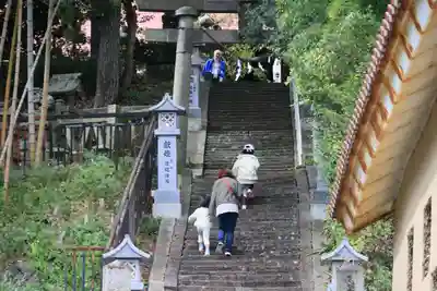 八幡神社の景色