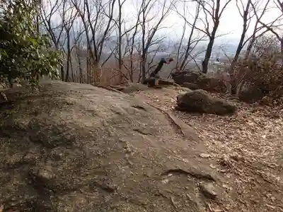 鐸比古鐸比賣神社旧社地の自然